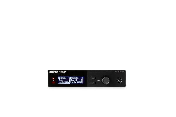 SLX-D+ DUAL CHANNEL RECEIVER